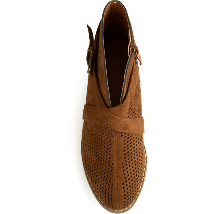 Red Mens Risley Shoe Derbys - Gambar 3