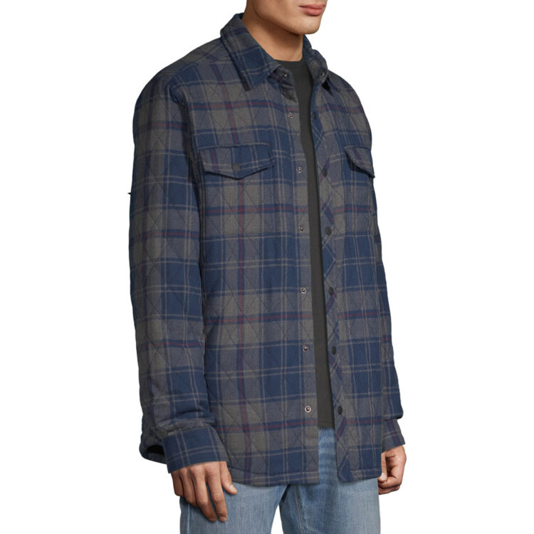 Full Sleeve Solid Men Denim Jacket - Gambar 3