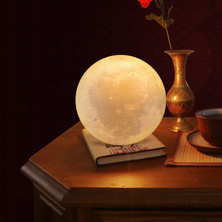 Extra Large Inch Touch Control Moon Lamp - Gambar 3